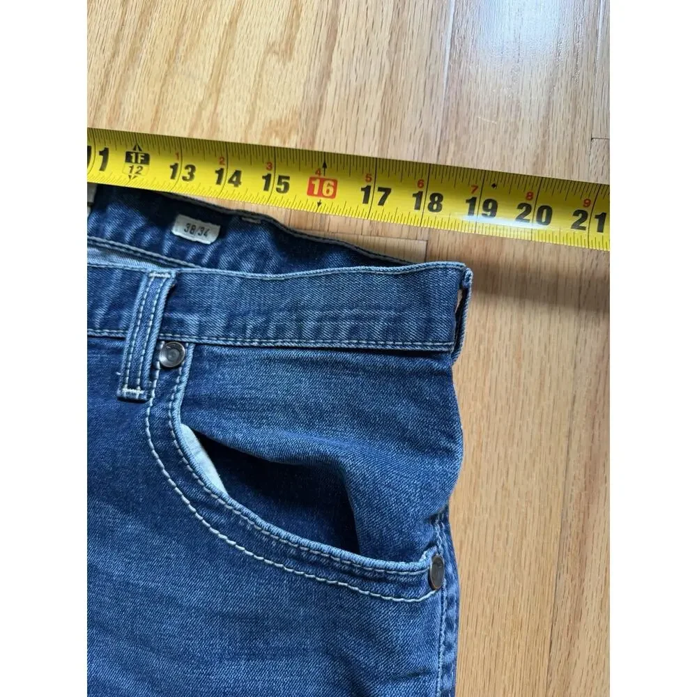 Ariat M5 Straight Fit Straight Leg Jeans Men’s 38x34 Medium Wash Stretch Denim